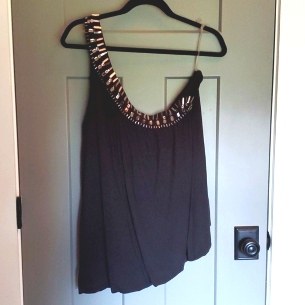 American Rag SEXY beaded blouse = SIZE 3X - $89
